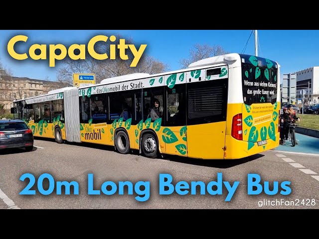 Ultra Long Bendy Bus! Doors & Axles Mercedes Benz CapaCity [SSB]