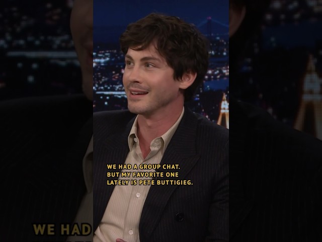 #LoganLerman has a group chat with his celebrity doppelgängers 🤣 #FallonTonight #JimmyFallon