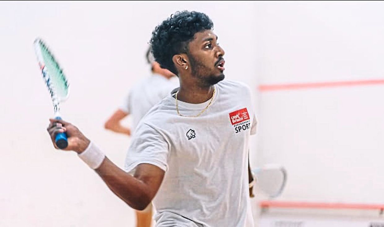 Ameeshenraj can go further after reaching his first quarter-finals of PSA challenger tour