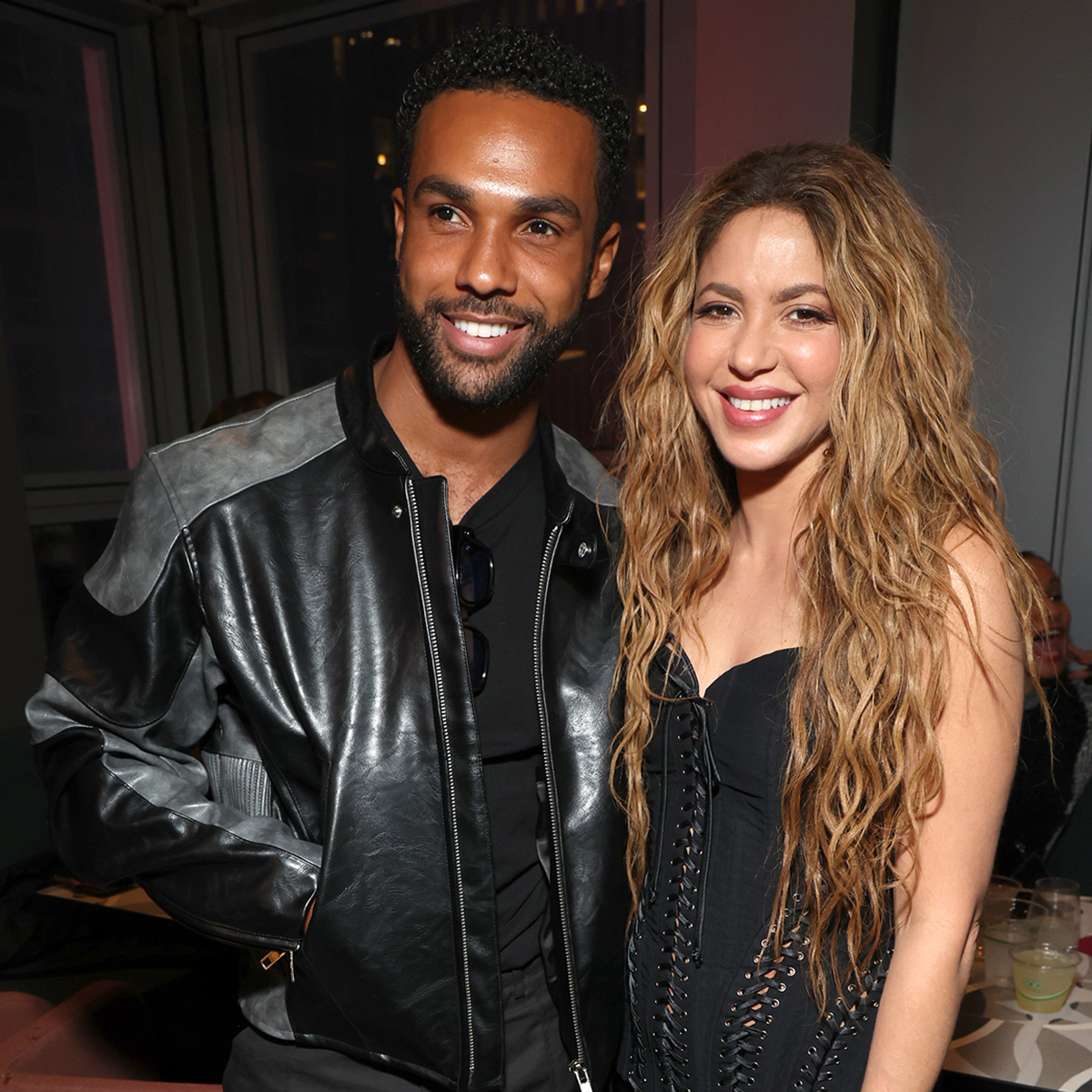 Shakira and Emily in Paris Star Lucien Laviscount Step Out for Dinner in NYC
