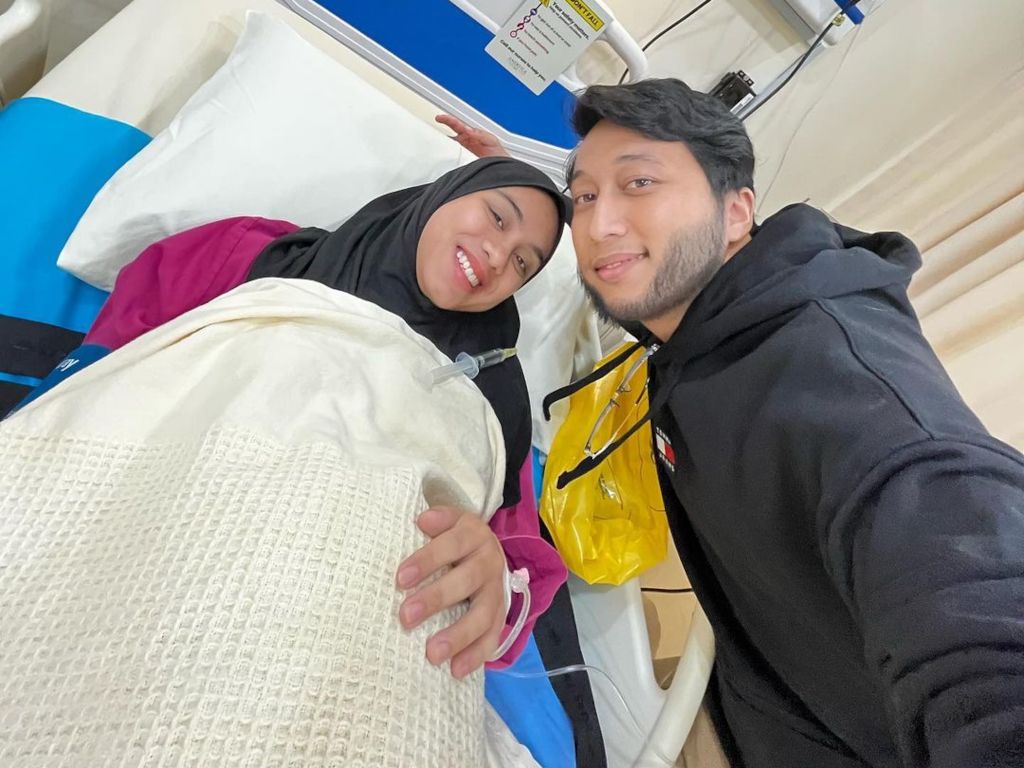 Aisyah Hijanah and Alif Teega welcome third child