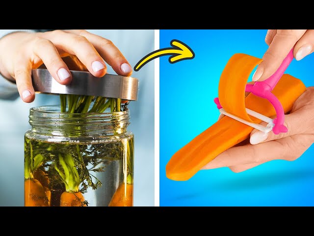 Smart Hacks To Peel And Cut Fruits And Vegetables