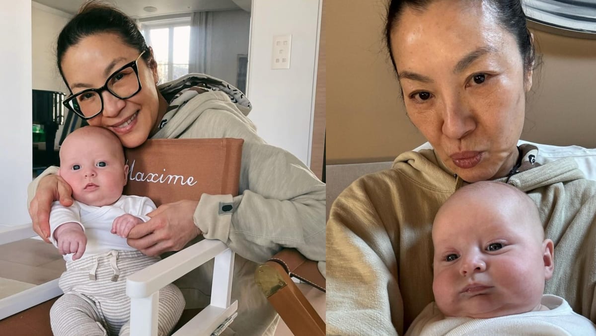 Netizens Think Michelle Yeoh's 3-Month-Old Grandson Looks Like A Doll