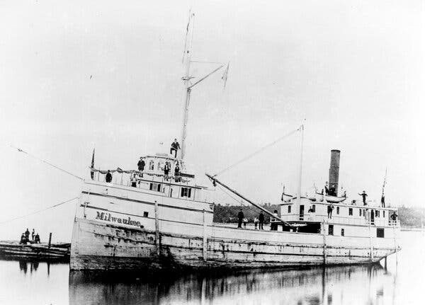 Old Newspaper Stories Offer Clues to 19th Century Shipwreck in Lake Michigan