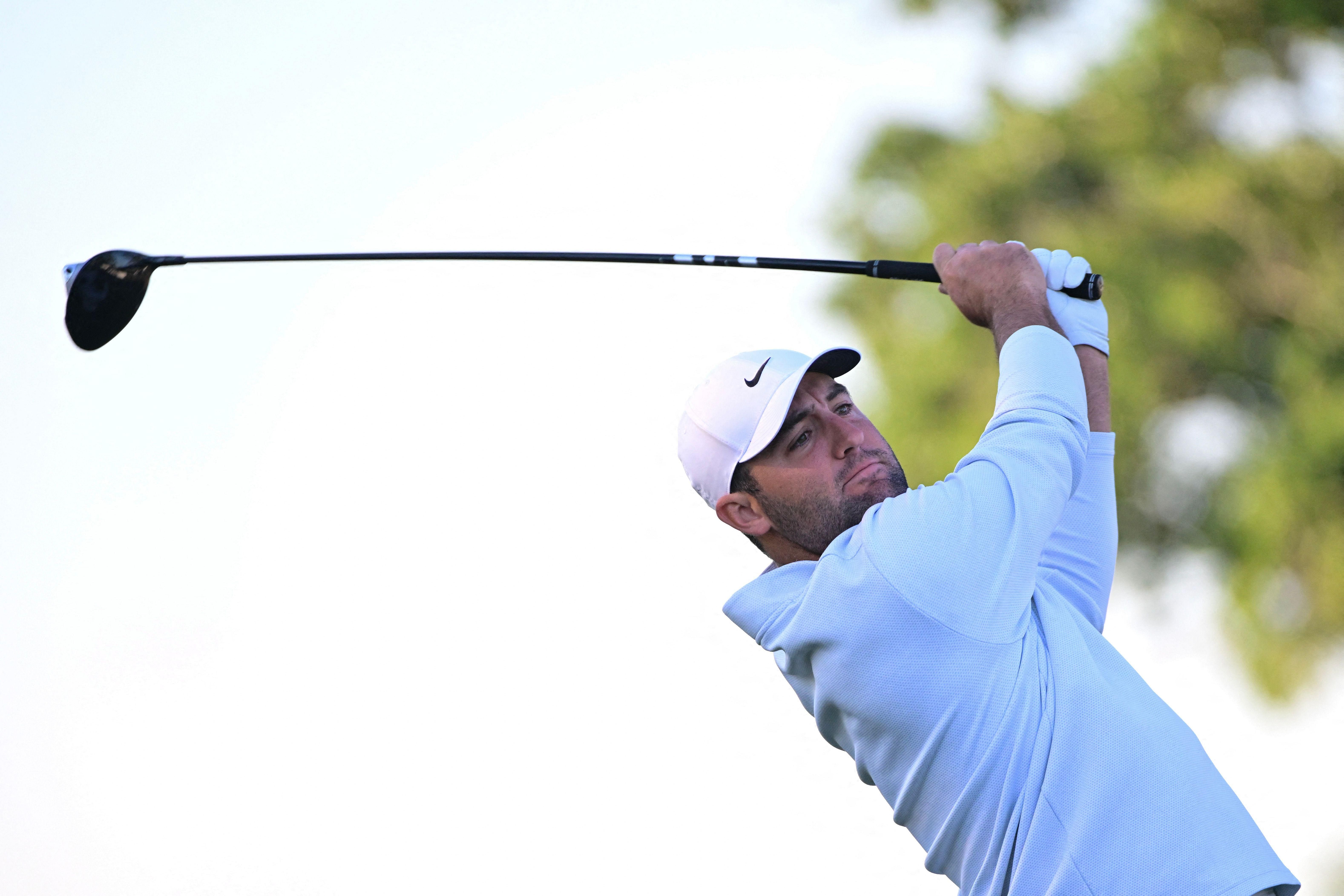 Scottie Scheffler one off lead of Taylor Moore and Wilson Furr at PGA Houston Open