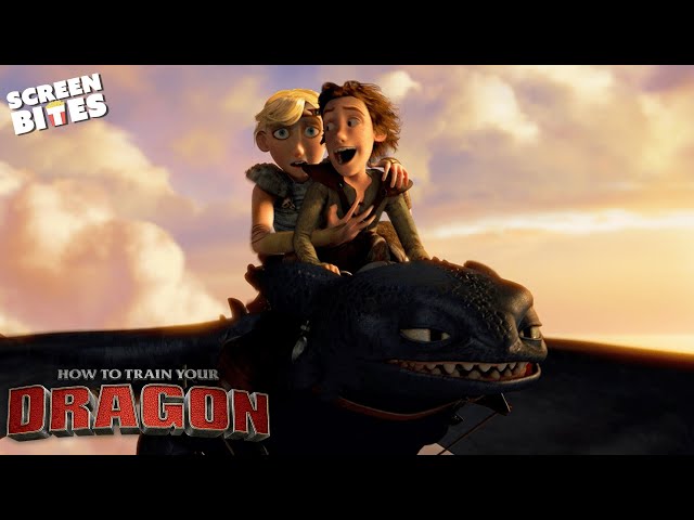 Dangerous Dragon Flying | How To Train Your Dragon (2010) | Screen Bites