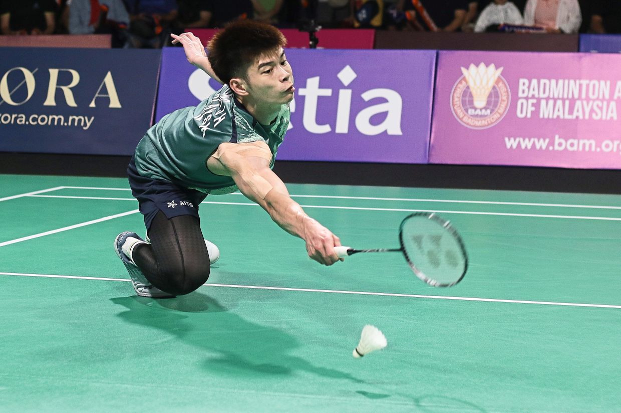 Leong shows Hao to get back on track for place in Thomas Cup