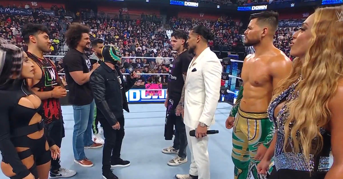 WWE's LWO Issues WrestleMania Challenge and Reveals New Member on SmackDown