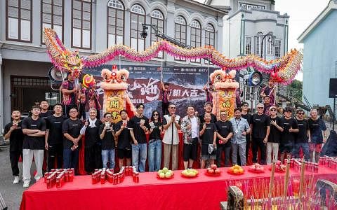 南洋故事《狮城山海》开机 新陆港台演员全来了