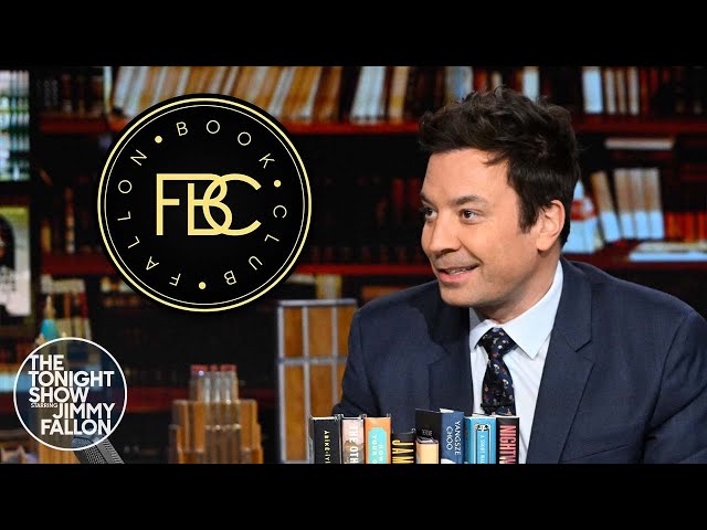 Jimmy Announces the Books That Have Advanced to the Elite Eight of Fallon Book Club | Tonight Show