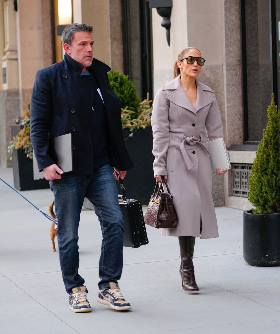 Jennifer Lopez's Latest Street Style Look Includes Matching Her Boots to Her Birkin