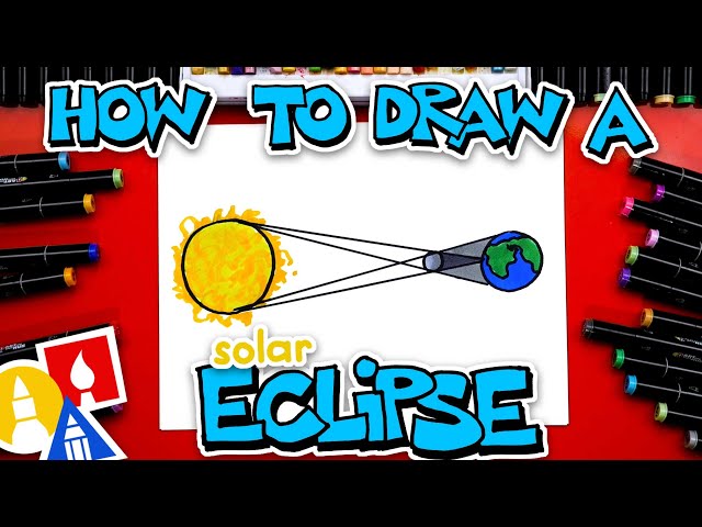 How To Draw A Solar Eclipse Diagram