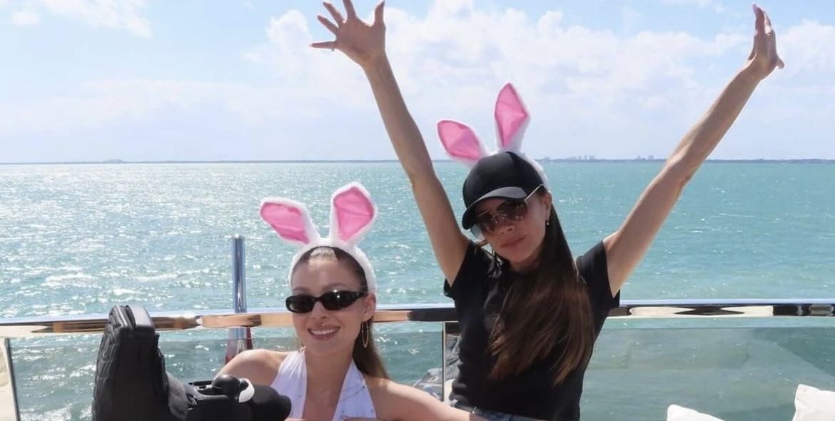 The Beckham Family Gets into the Easter Spirit with Yacht Celebrations