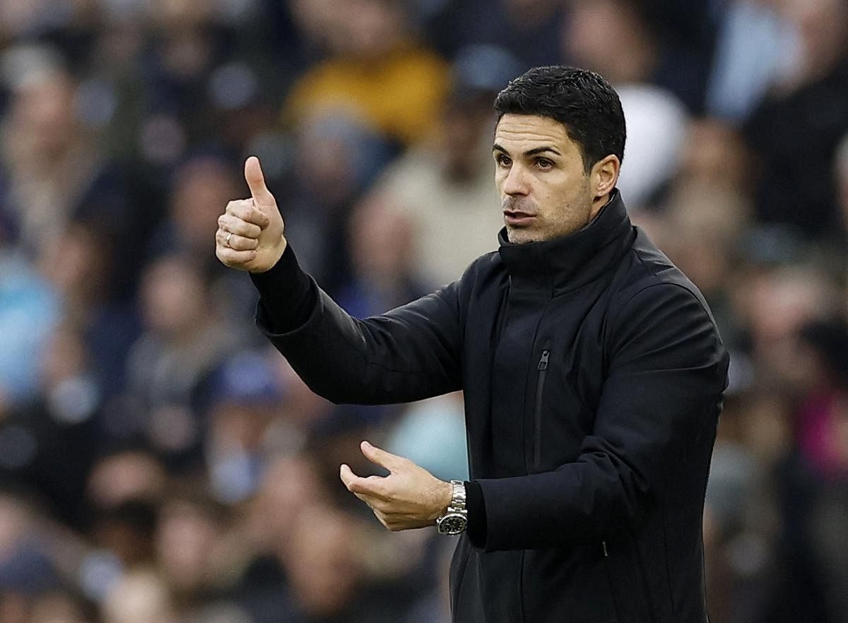 Arteta happy with blocking Man City, but wants more