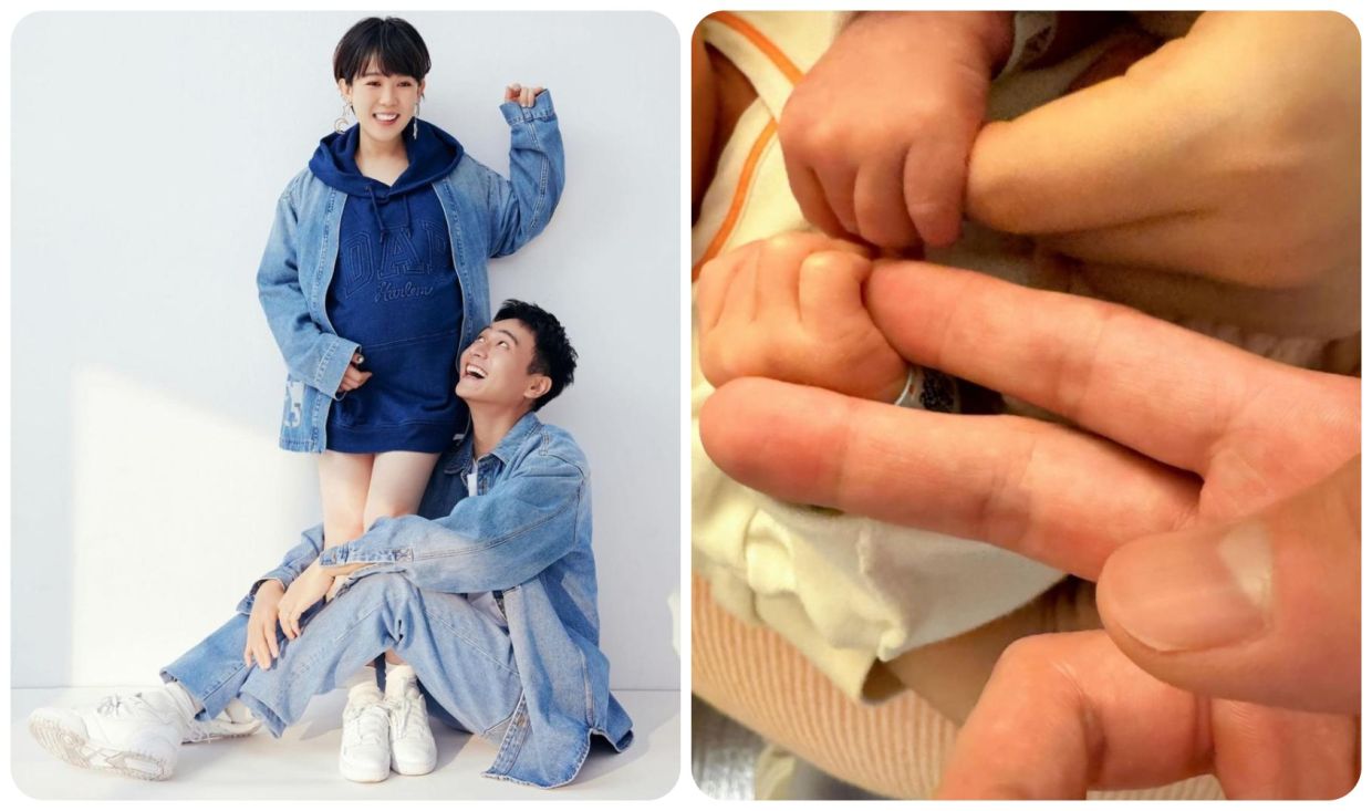Taiwanese actor Liu Kuan-ting and actress wife Sun Ke-fong welcome their first child