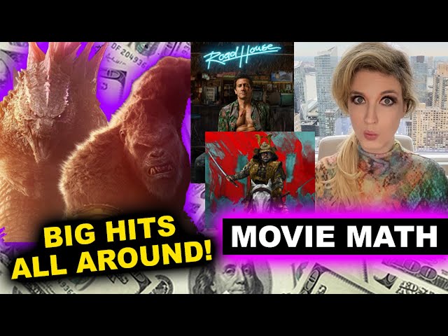 2024 Box Office - Godzilla x Kong Opening Weekend, Road House & Shogun Viewership Ratings