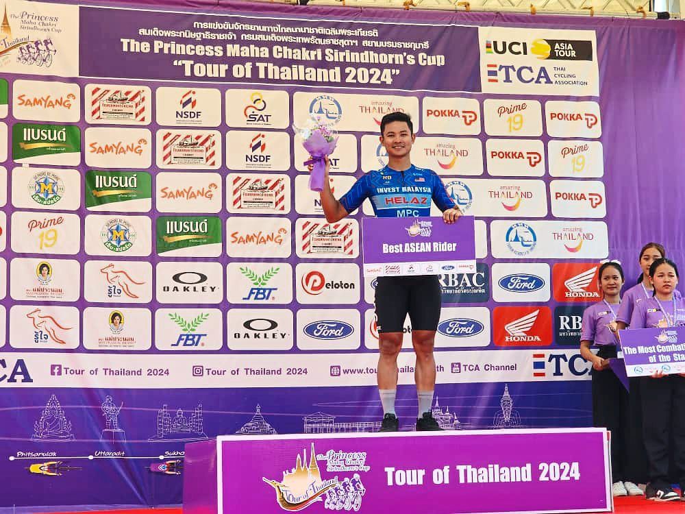 Izzat overcomes setback to give pro team first top three finish
