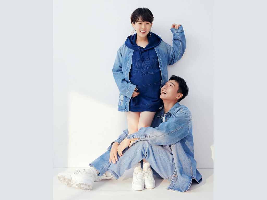 Liu Kuan-ting and Sun Ke-fang welcome first child
