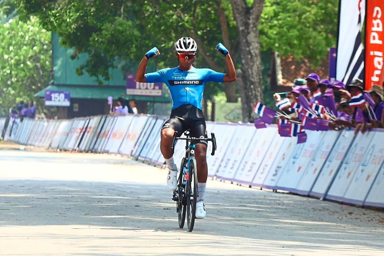 Aiman and Izzat rule stage 2 of Thailand race in scorching Sukhotai