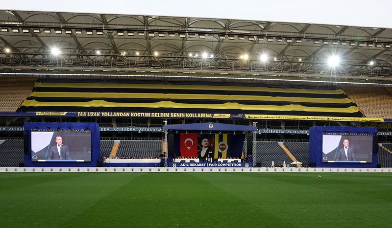 Soccer - Trabzonspor get six-match spectator ban, two Fenerbahce players suspended over brawl