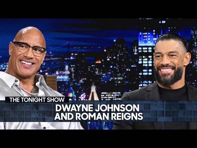 Dwayne Johnson and Roman Reigns on Going Up Against Cody Rhodes and Seth Rollins in WrestleMania XL