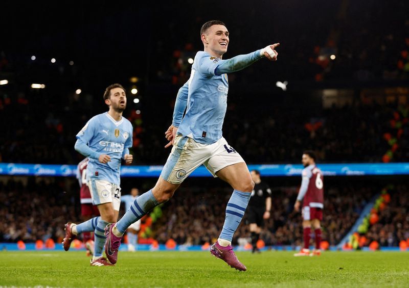 Soccer-Foden has goals in his veins, says Guardiola