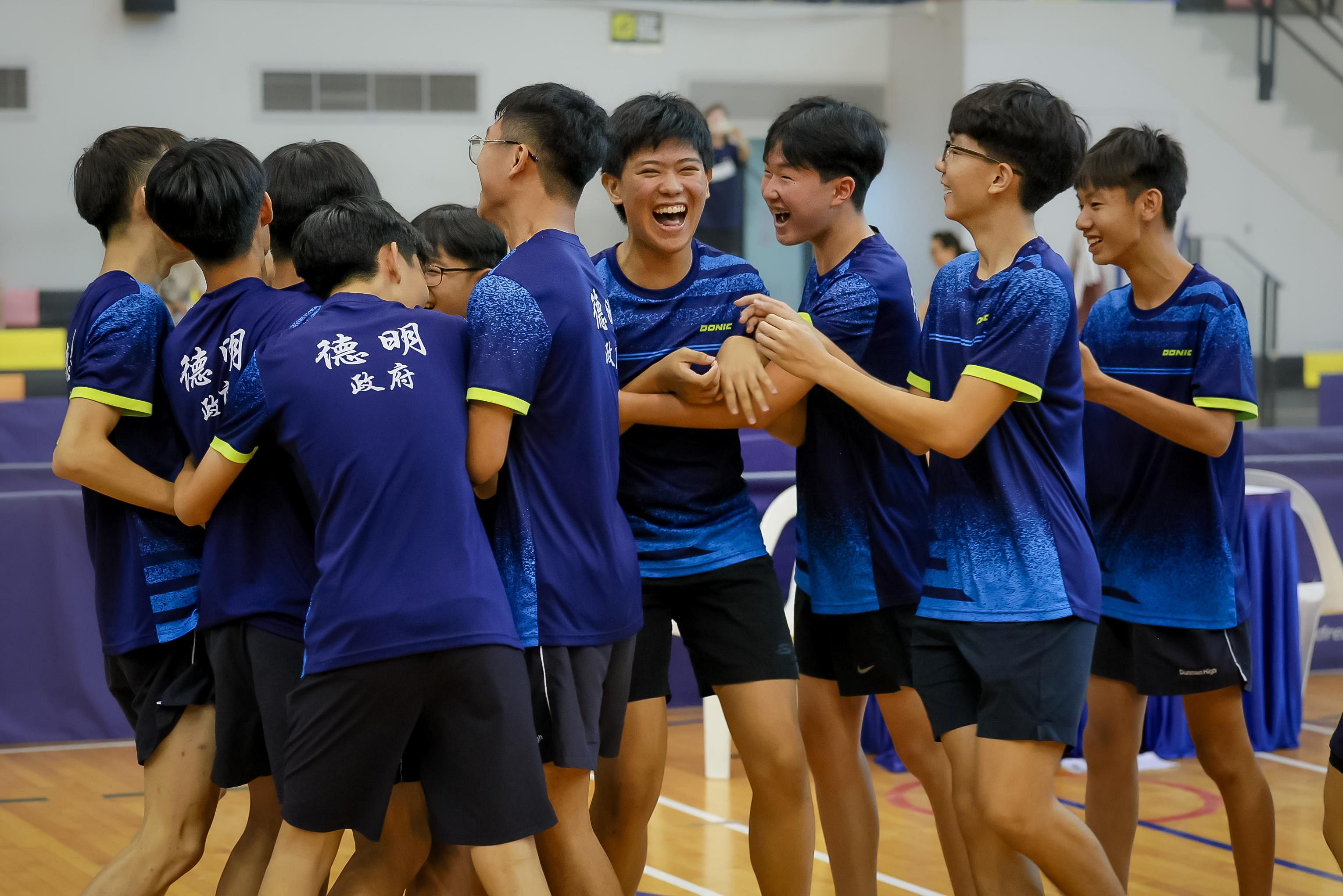 Dunman High School clinch historic B Division boys’ table tennis title