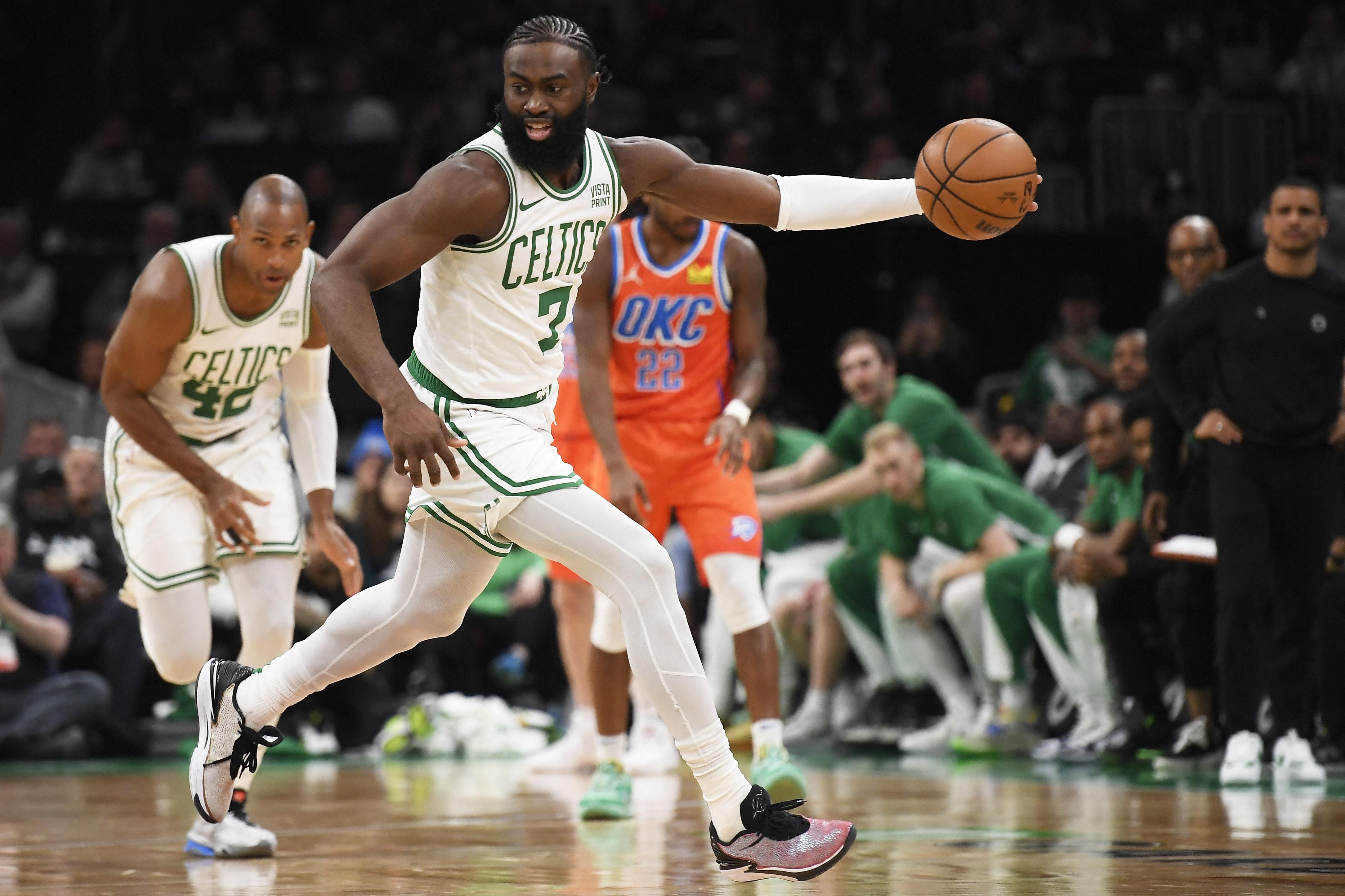 Boston Celtics clinch NBA play-off home edge by silencing the Oklahoma City Thunder