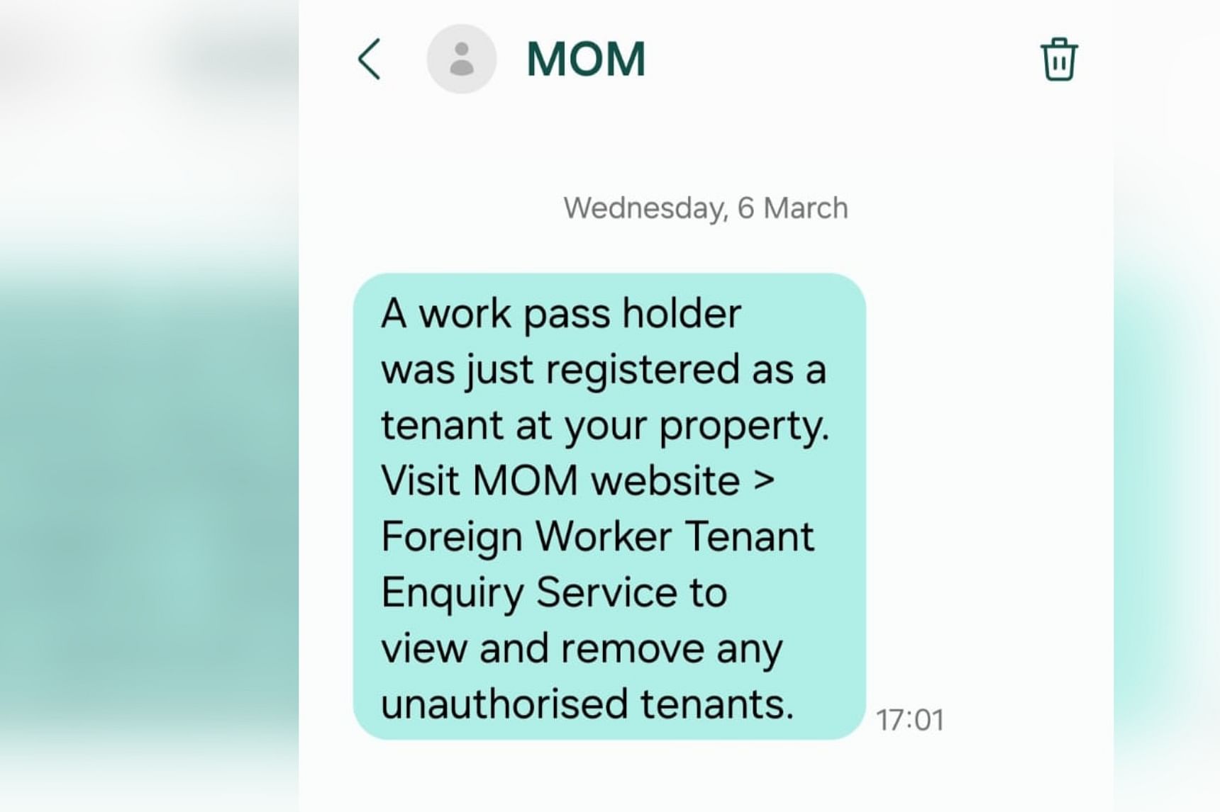 Woman finds 2 migrant workers registered to her condo without her knowledge, files police report