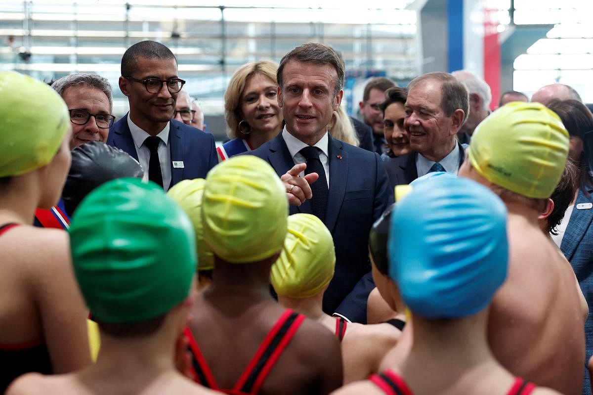 France's Macron says he has no doubt Russia will try to target Paris Olympics