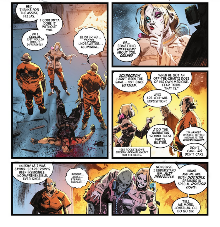 Suicide Squad Comic Reveals Scarecrow's Fate After Batman: Arkham Knight