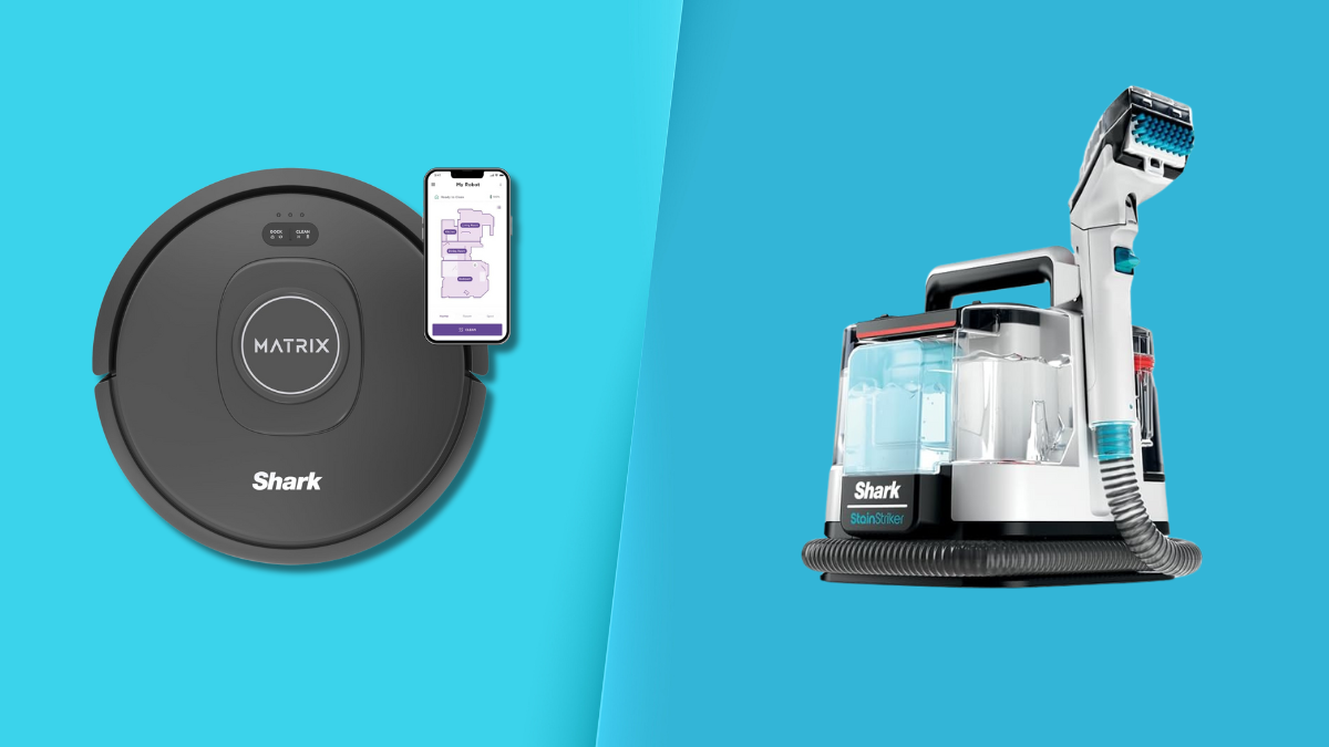Up your spring cleaning game with a Shark robot vacuum and carpet cleaner up to $70 off