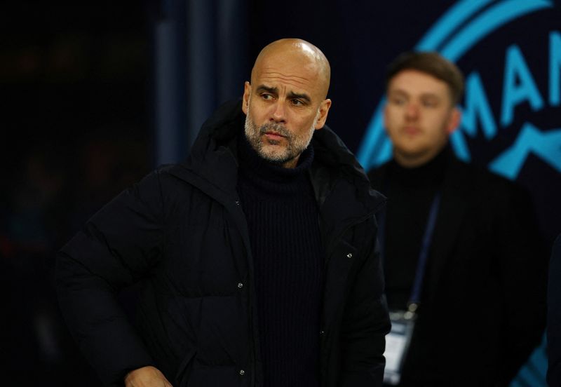 Soccer-Man City focused on what they can control in title race says Guardiola