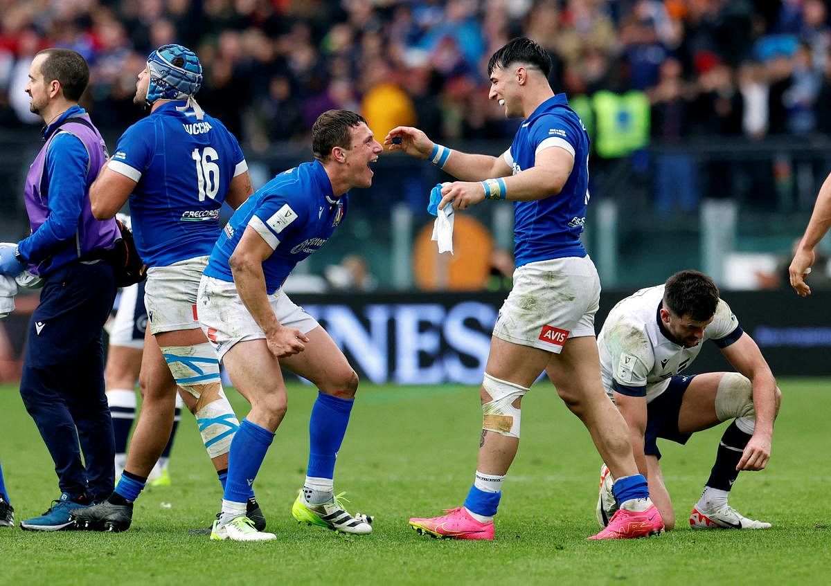 Italy's Menoncello voted player of Six Nations