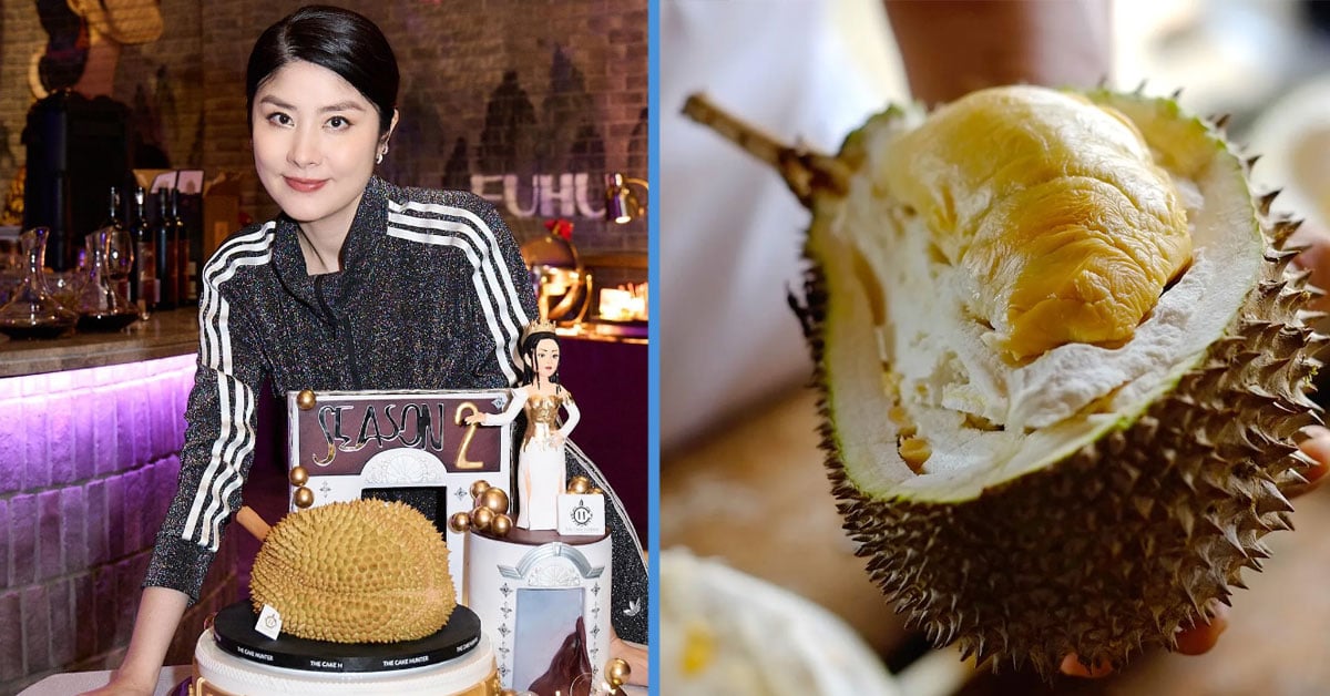 HK Singer Kelly Chen Finished Up Durians Outside Airport After Realizing They Were Banned on Planes