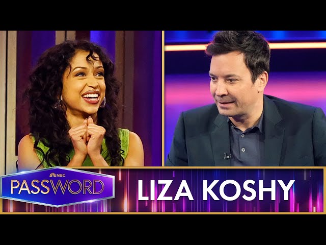 Liza Koshy and Jimmy Fallon Keep it Old School in a Throwback Round of Password