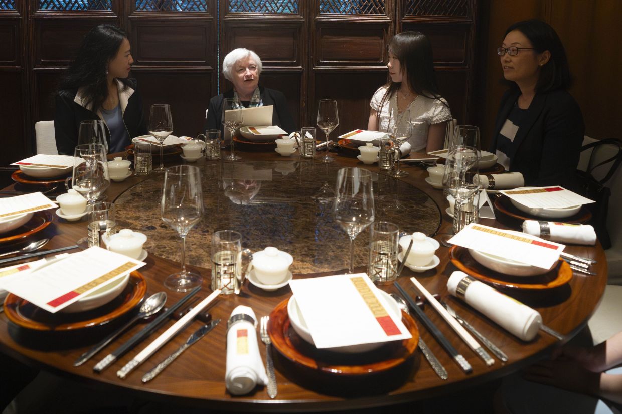Culinary diplomacy: The Internet is obsessed with what Janet Yellen eats in China