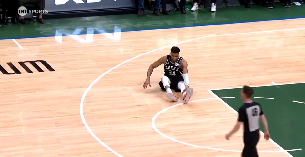 Giannis Antetokounmpo Left Bucks-Celtics With A No-Contact Lower Leg Injury
