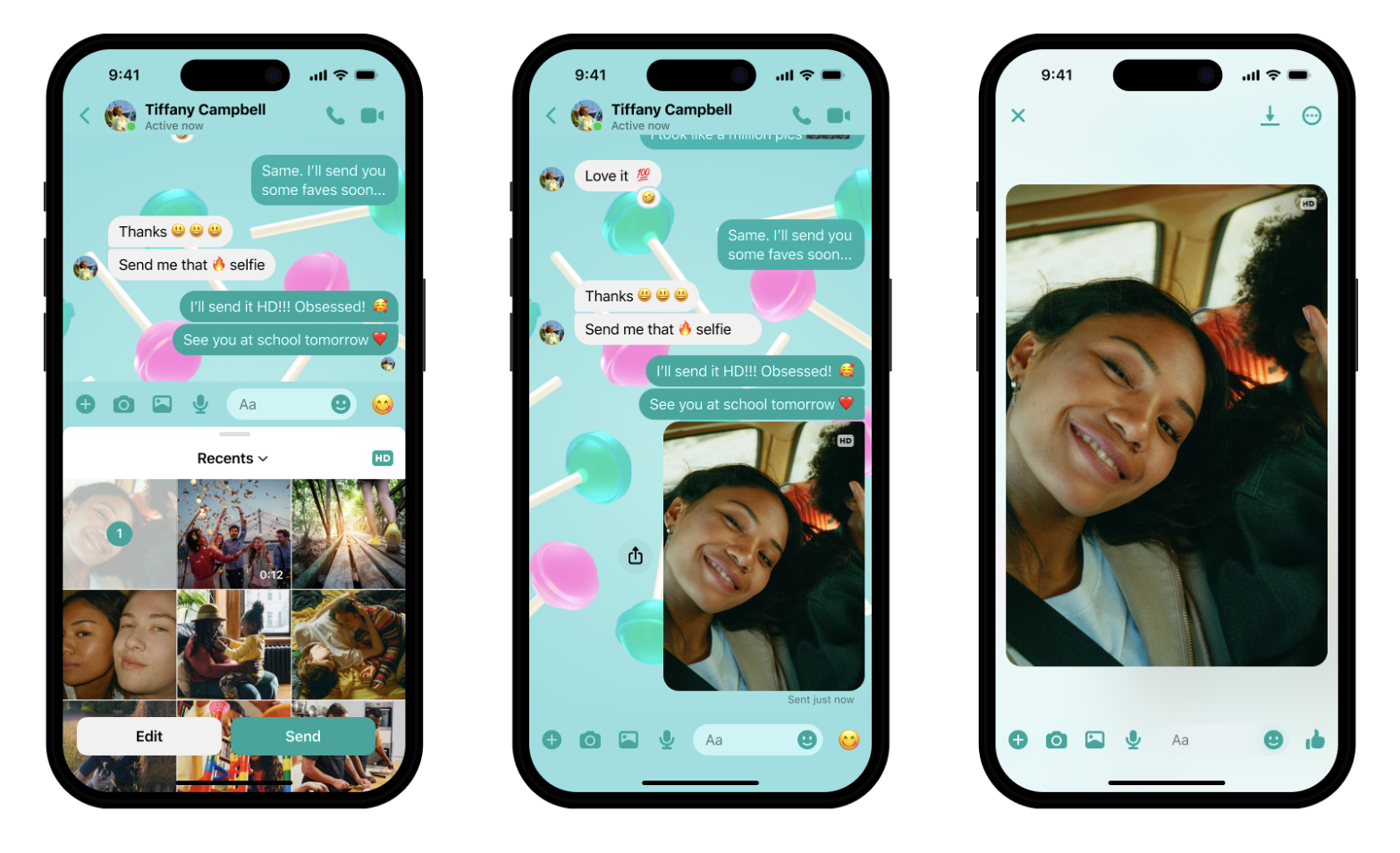 Messenger now lets you create shared albums, send HD photos and share larger files