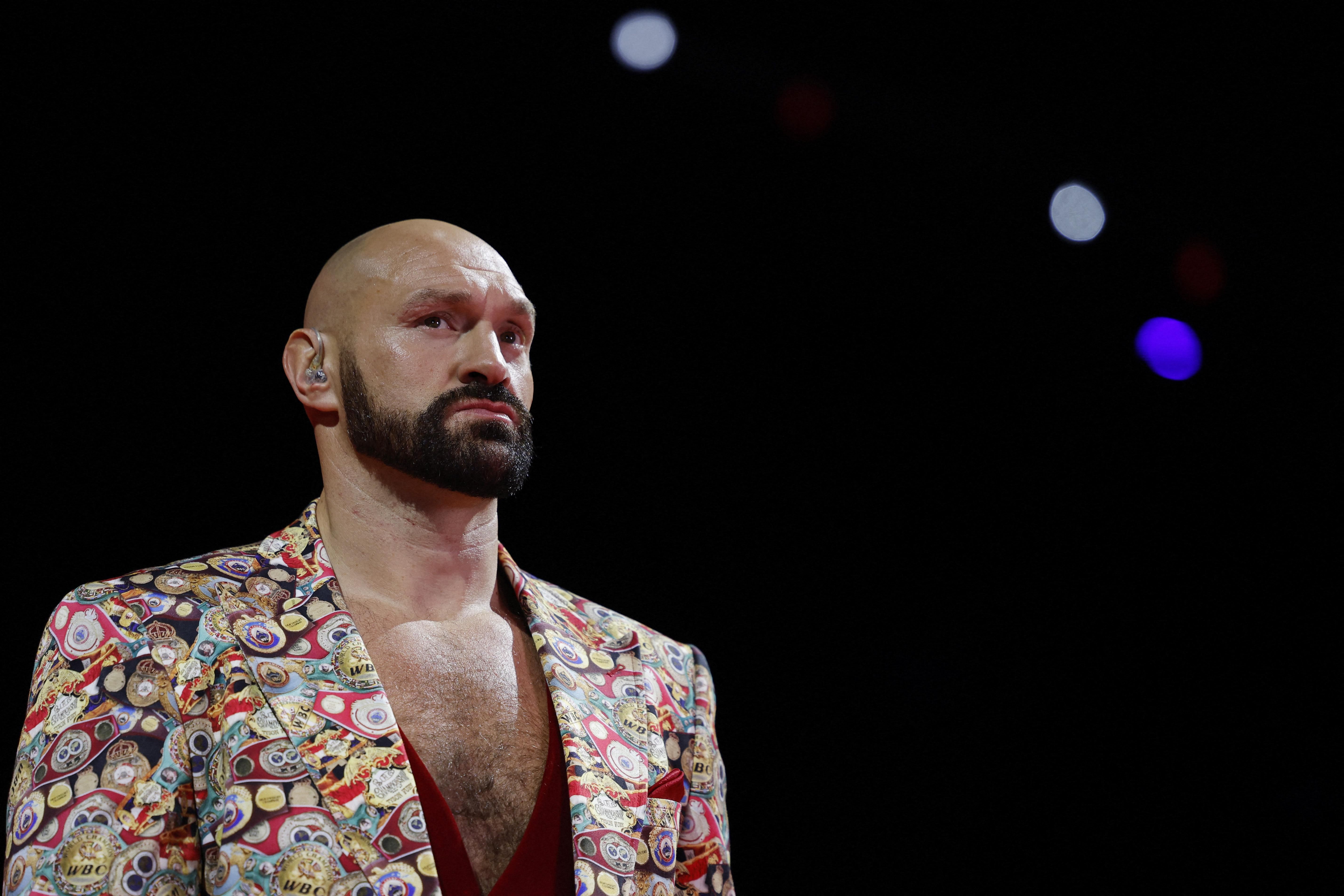 Tyson Fury says ‘size matters’ as Oleksandr Usyk bout looms