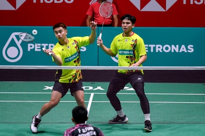 Malaysia’s Sze Fei-Nur Izzuddin oust world champs for smashing start in 2024 Badminton Asia Championships
