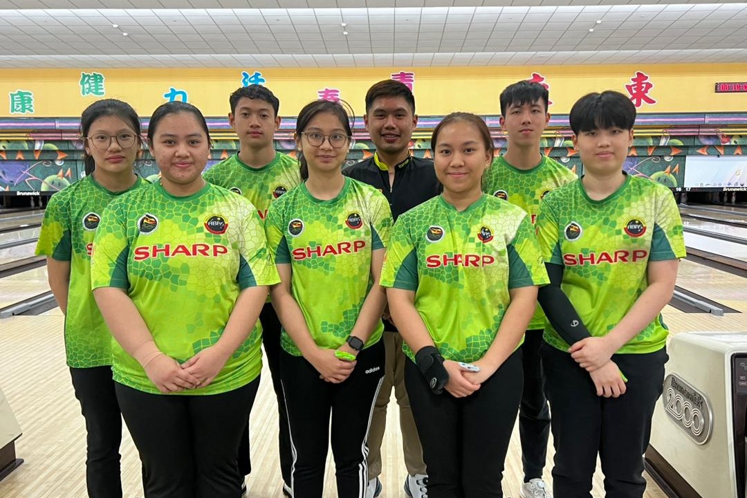 S’wak Sukma tenpin bowling shadow team competing in Taiwan’s Formosa International Bowling Classic