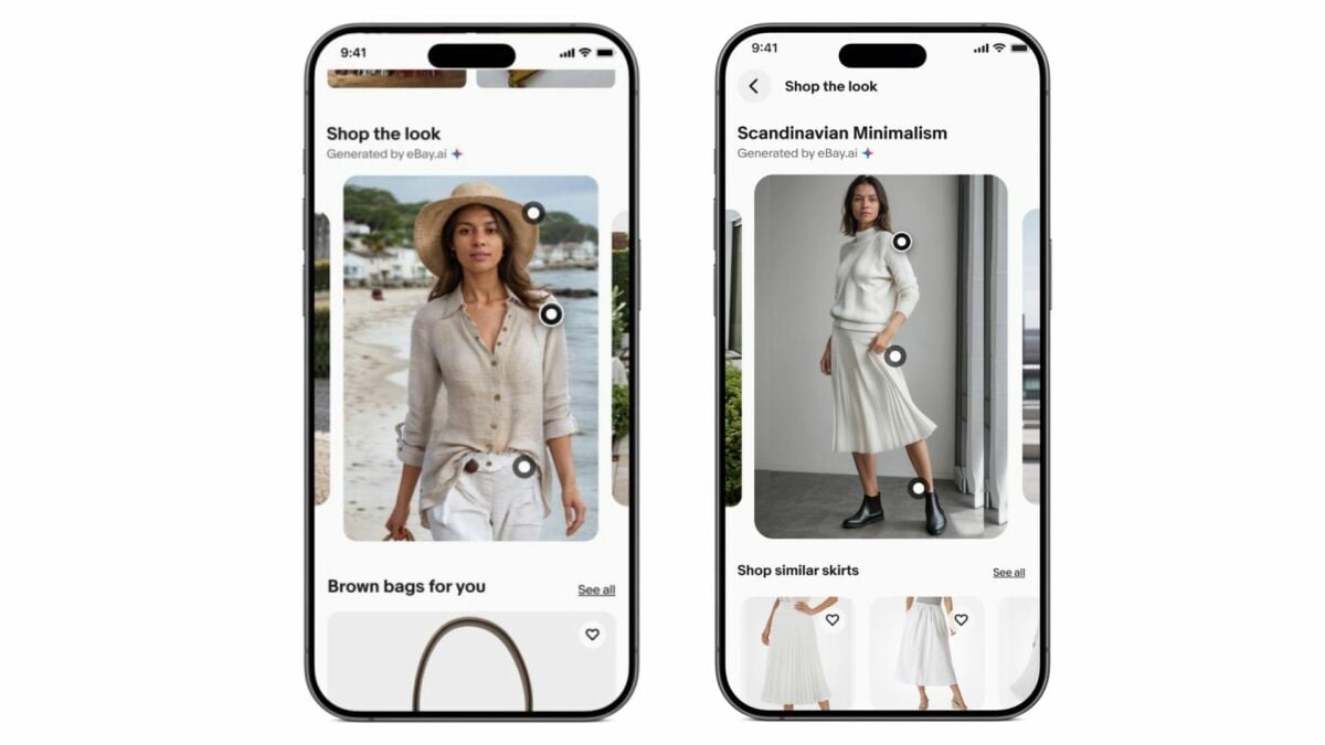 eBay introduces AI-powered 'shop the look' features