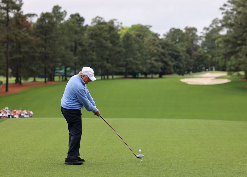 Golf-Masters greats tee off on PGA Tour/LIV split