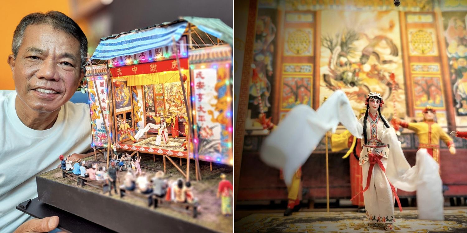 S’porean spends 3.5 Months building detailed Chinese opera model, shines light on dying art form