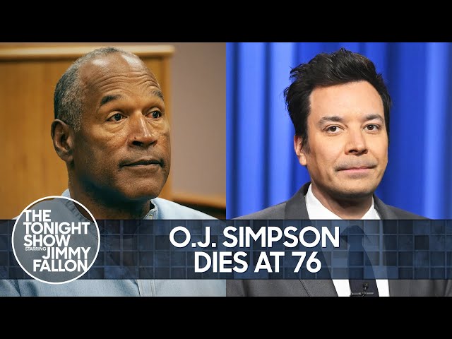 O.J. Simpson Dies at 76, Trump Gets Third Rejection in Hush Money Trial | The Tonight Show