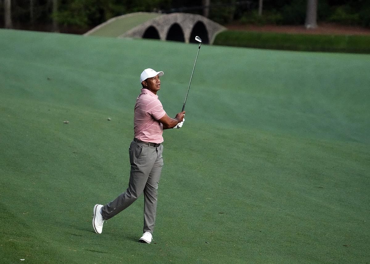 Woods clears first Masters hurdle, now faces ultimate test