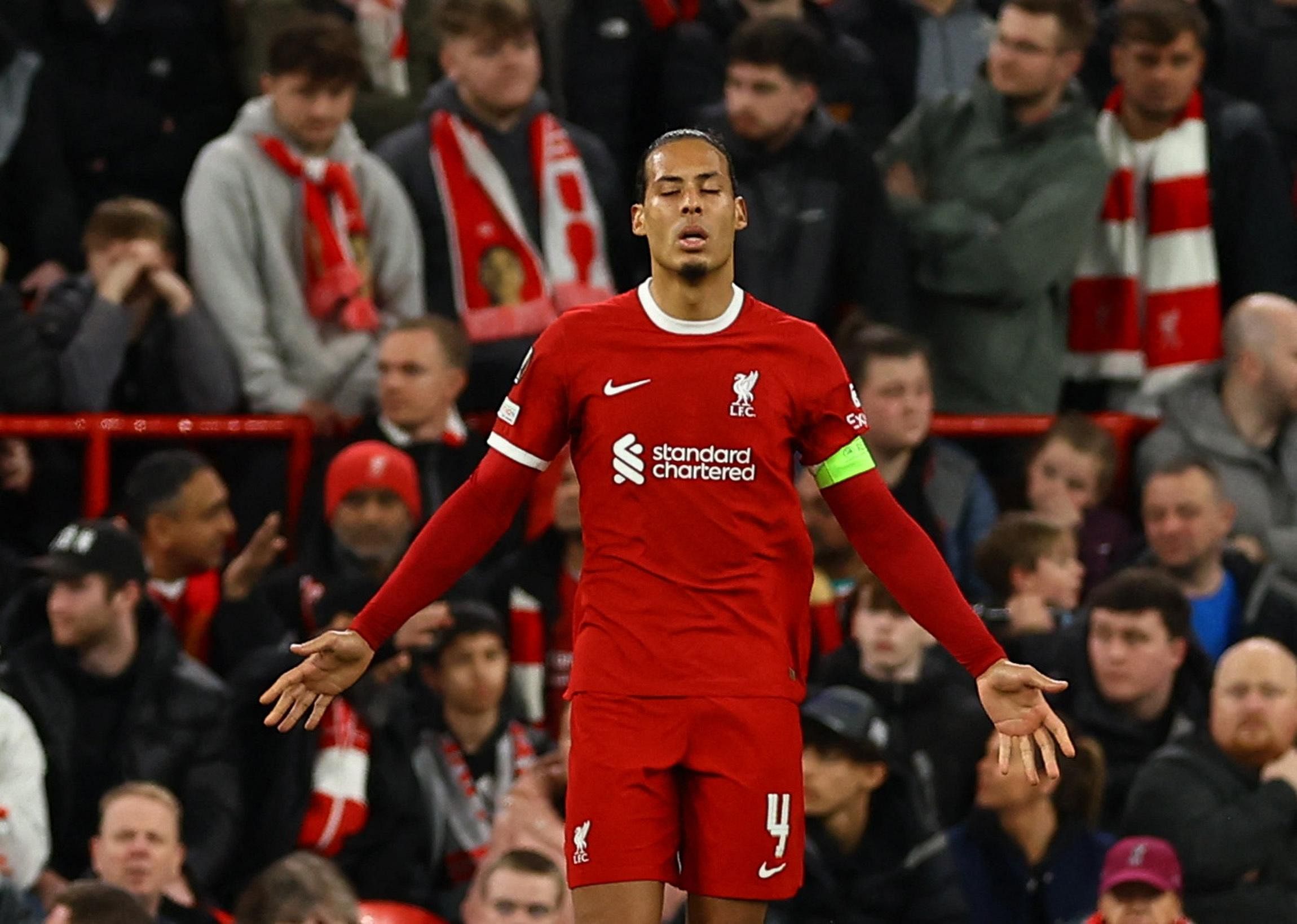 Liverpool on brink of Europa League exit after Atalanta romp at Anfield