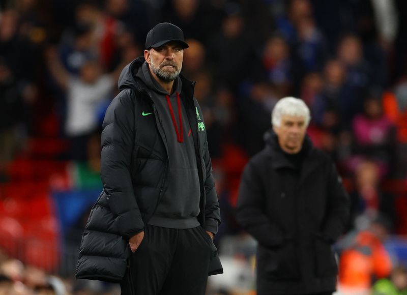 Soccer-Liverpool lost the plot in Atalanta defeat, says Klopp