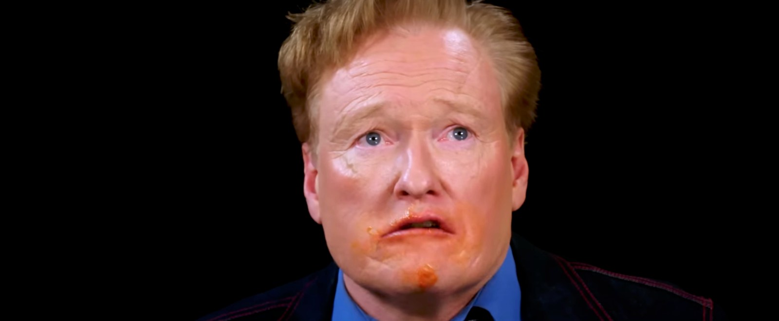 Conan O’Brien Acting Like A Hot Sauce-Covered Lunatic On ‘Hot Ones’ Is Being Called The Show’s Best Episode Ever